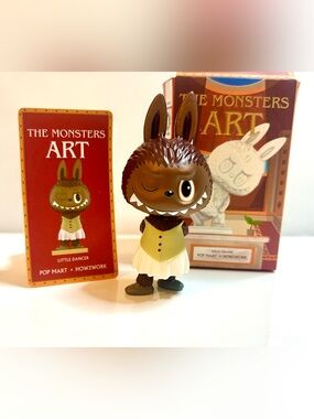 POP MART × HOW2WORK The Monsters Art – Little DancerLouvre Paris Exclusive